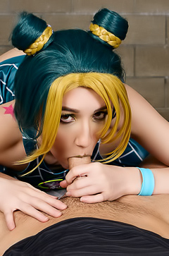 Maya Woulfe In JoJo's Bizarre Adventure A XXX Parody